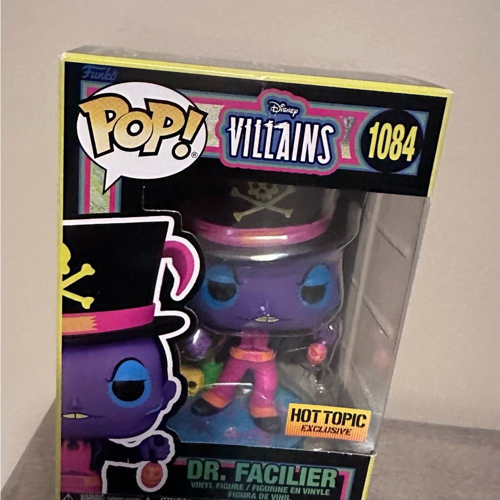 Funko Pop! Disney Villains Dr. Facilier Figure - Purple and Black